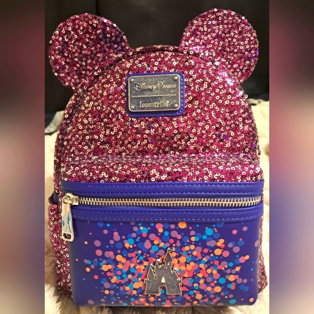 Disneyland Paris 30th Anniversary Loungefly Backpack (Rare) NWT